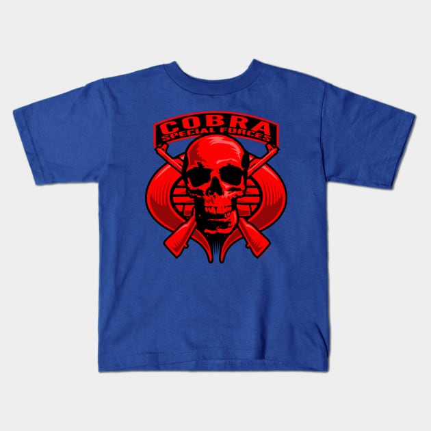 Enemy Special Forces Kids T-Shirt by Illustratorator